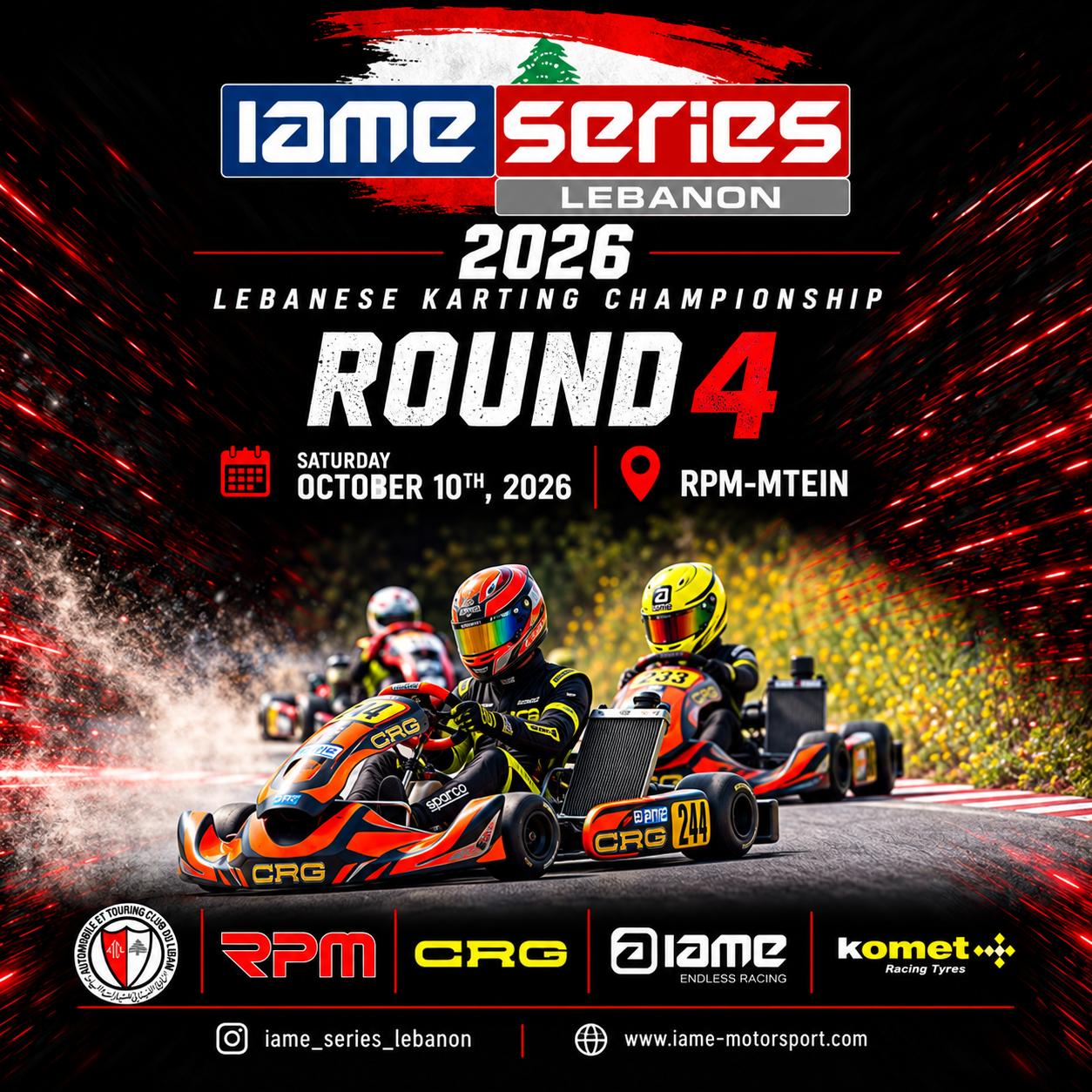 Round 4 – IAME Series Lebanon – RPM Karting, Mtein